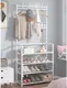 Вешалка для одежды и стойка для обуви TW4-60 172х60х26 см White (93774)