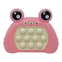 Розважальна гра FINGER PRESS POP-IT CONSOLE жабеня рожеве