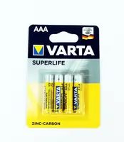 Батарейка Varta Superlife R3 4шт. мини