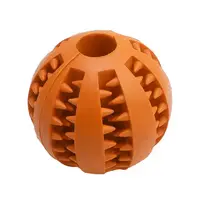 Іграшка м'яч для собак Pipitao 026631 Orange D:7,0 см жувальний гумовий