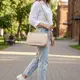 Сумка для женщин из натуральной кожи Vintage 23010 Белый