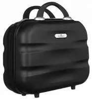 Бьюти-кейс дорожный из ABS 11L Peterson черный