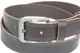 Мужской кожаный ремень под джинсы Skipper 1114-38-4 коричневый 3,8 см