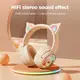 Наушники Onikuma Cat Ear Bluetooth Wireless Gaming Headset B5 |BT/AUX, Type-C, 55H, RGB|
