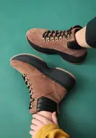 Ботинки зимние женские в спортивном стиле