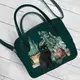 Сумка женская Kitto Кішка та вазони 25x20x9 см (SKI_JOY011_TZE)