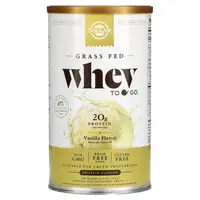 Протеин Solgar Whey To Go Whey Protein Powder, 13 порций Ваниль (338грамм)