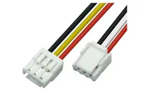 50 шт - Кабель 15см с одним коннектором Micro JST GH 1.25мм F (3 pin)