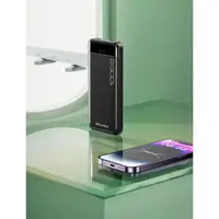 Зовнішній акумулятор Power bank AWEI P37K 10000 Mah батарея заряджання Чорний