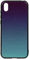 Чехол-накладка TOTO Gradient Glass Case Huawei Y5 2019 Purple