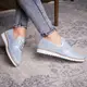 Женские кожаные туфли Fashion Niky 1726 39 размер 25 см Голубой