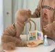 Худи на флисе для собаки Мишка 11215 L коричневое