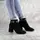 Ботильоны женские Fashion Macy 2321 40 размер 25,5 см Черный