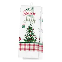 Набір рушників Ardesto Christmas Tree ART3863HT 38х63 см 2 шт