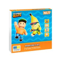 Пластилин YES Stumble Guys 540709 12 цветов