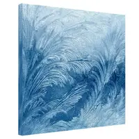 Картина на холсте Морозный узор 50x50 см (H5050_15NG015)