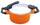 Каструля-скороварка Barton Steel BS 4020 orange 20 см 2.6 л оранжева