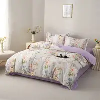 Постільна білизна двоспальне із сатину L&M Print 16 21621 180х200 см