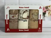 ikizler 003 40х60см., 3 шт/уп., кухонные махровые полотенца.