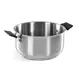 Кастрюля 4,7 л Barazzoni 33 Carati Inox с крышкой