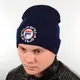 Шапка L18014 темно-синий