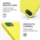 Чехол для iPhone SE 2022 / SE 2020 / 8 / 7 - Cиликоновый с микрофиброй, Yellow (4)