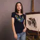 Вышиванка женская Moderika Васильки синяя с вышивкой гладью S