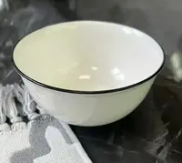 Салатник круглий Olens Вінтажний 102-1243 15х7 см 700 мл білий