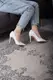 Туфли женские Fashion Usako 2635 40 размер 25,5 см Белый
