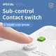Переходник универсальный HG-276 2500 Вт с 3 розетками ∙ Тройник с 2 USB + Type C Gtop HG-276 сетевой фильтр с подсветкой