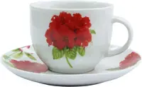 Чайный сервиз 12 предметов Geranium Milika M0630-WX12-8807