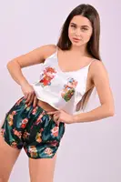 Пижама женская майка и шорты П635 L