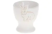 Подставка под яйцо Bona Di Bunny 795-213 6.5 см белая