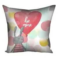Подушка c принтом габардиновая Be mine 50x50 см (5P_18L019)