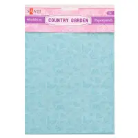 Бумага для декупажа Country garden Santi 952505 40х60 см голубая
