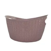 Корзина вязка Ucsan Рlastik M-1167-Pink 3,3 л 25х20,5х13 см