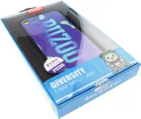 Чехол-накладка PUZOO Glass Printing with TPU Visions iPhone 7/8/SE 2020 Purple