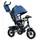 Велосипед 3-х колесный детский "Best Trike" надувные колеса, фара, с USB, пульт. Blue (125070)