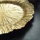 Набор пластиковых, прочных, подставных тарелок 6 шт качественных.Диаметр 30 см,цвет золото
