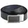 Ремень мужской кожаный Semi Line Black/Blue (P8234-0 XL)