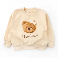Комплект для дівчинки світшот з принтом ведмедика та штанці Cute Bears