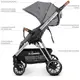 Коляска прогулочная El Camino Gallant ME-1071-Dark-Gray серая