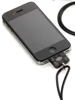 Шнурок Troika для iPhone 4/4S MUSE, черно-серый