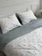 Постельное белье семейное Dushka Home Муслин 21755 160х215х2 см