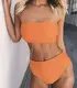 Купальник женский раздельный 5033-orange-L оранжевый