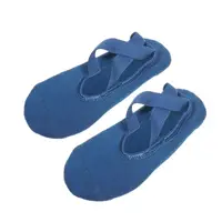 Носки женские Yoga Socks для занятий йогой, противоскользящие, синие