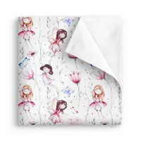 Многоразовая непромокаемая пеленка 100х140 FAIRIES FLOWERS