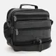 Мужская кожаная сумка барсетка Borsa Leather K16687-3-black