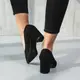 Туфли женские Fashion Gantry 3737 40 размер 25,5 см Черный