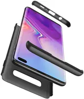 Чохол-накладка GKK 3 in 1 Hard PC Case Samsung Galaxy S10+ Black